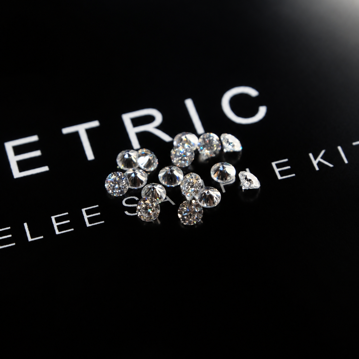 0.8mm Round Moissanite Melee